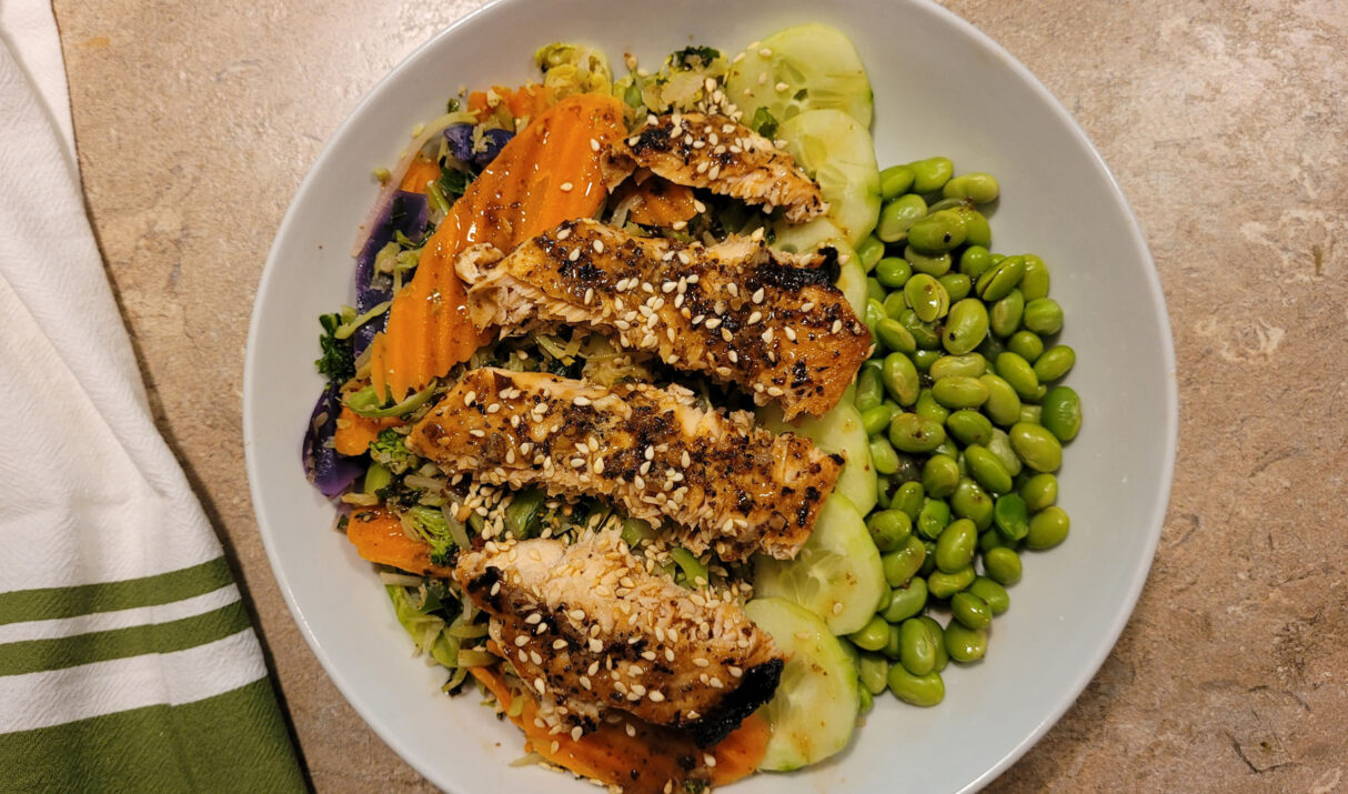 Asian Salmon Bowl