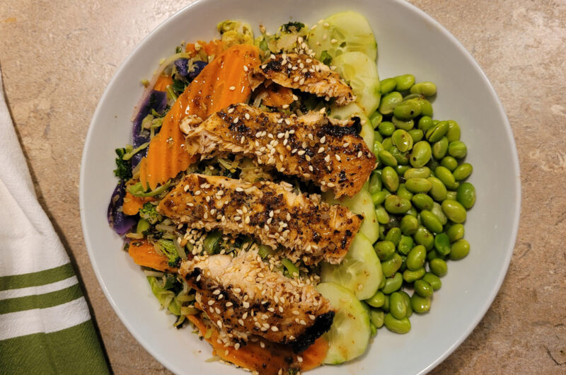 Asian Salmon Bowl