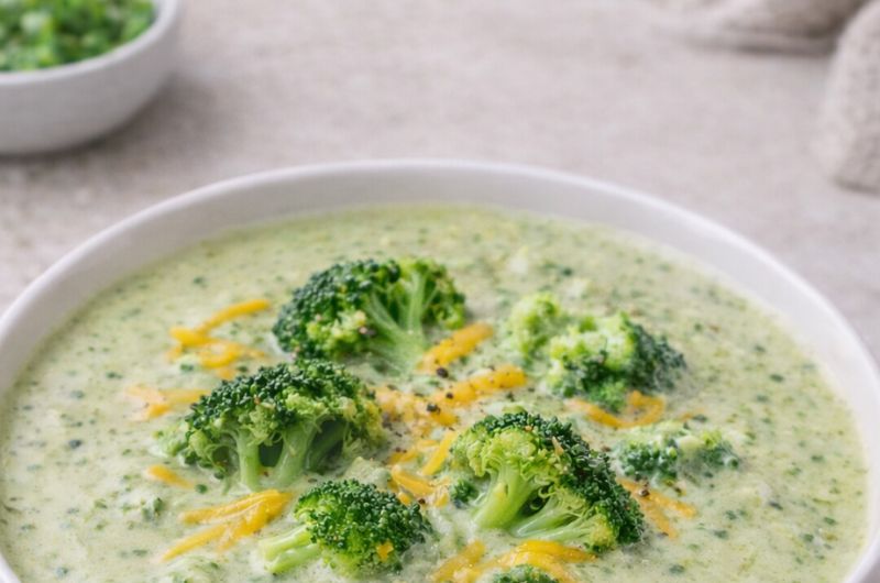 High Protein Broccoli Soup